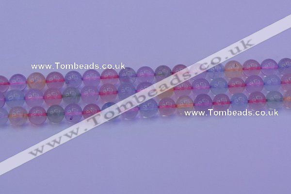 CMQ333 15.5 inches 10mm round colorful quartz beads wholesale