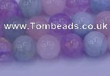 CMQ352 15.5 inches 8mm round mixed quartz beads wholesale