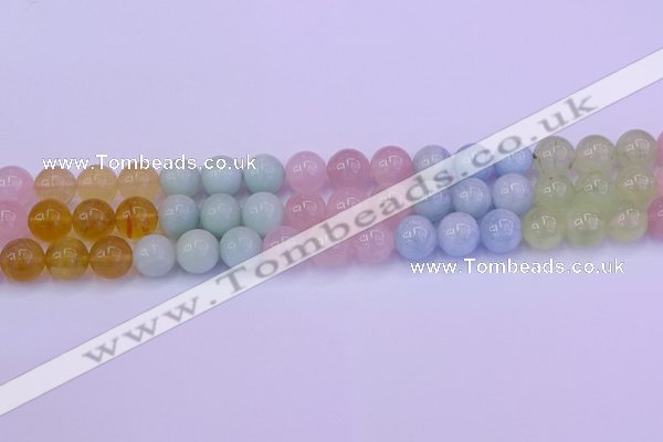 CMQ363 15.5 inches 10mm round rainbow quartz beads wholesale