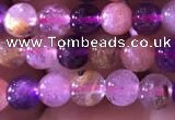 CMQ432 15.5 inches 6mm round mixed quartz beads wholesale