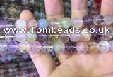 CMQ452 15.5 inches 10mm round rainbow quartz beads wholesale