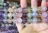 CMQ453 15.5 inches 12mm round rainbow quartz beads wholesale