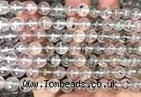 CMQ702 15 inches 8mm round mica quartz beads wholesale