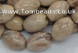 CMS08 15.5 inches 13*19mm rice moonstone gemstone beads wholesale