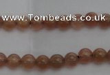 CMS1000 15.5 inches 4mm round AA grade moonstone gemstone beads