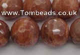 CMS1017 15.5 inches 16mm faceted round AA grade moonstone beads