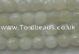 CMS1041 15.5 inches 6mm faceted round A grade white moonstone beads