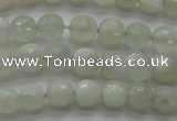 CMS1055 15.5 inches 6mm faceted round grey moonstone beads wholesale