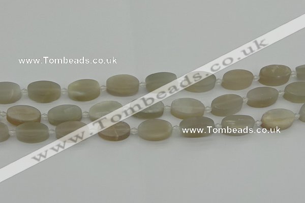 CMS1141 15.5 inches 12*20mm oval moonstone gemstone beads