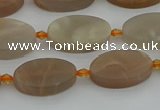 CMS1144 15.5 inches 12*20mm oval moonstone gemstone beads