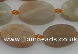 CMS1145 15.5 inches 15*20mm oval moonstone gemstone beads