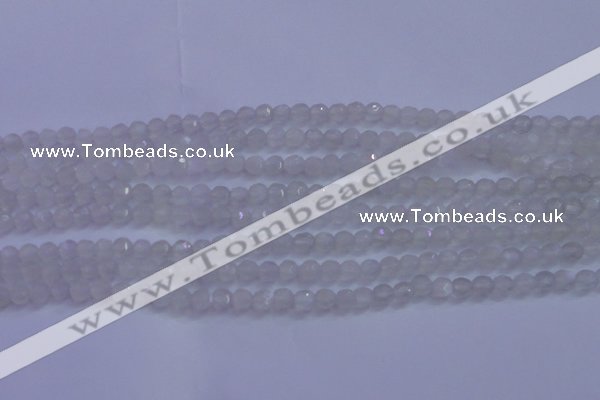 CMS1200 15.5 inches 4mm faceted round white moonstone beads