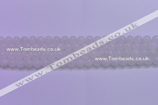 CMS1253 15.5 inches 10mm round natural white moonstone beads