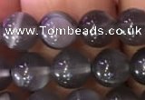 CMS1428 15.5 inches 6mm round black moonstone gemstone beads