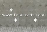 CMS1480 15.5 inches 2*4mm faceted rondelle white moonstone beads