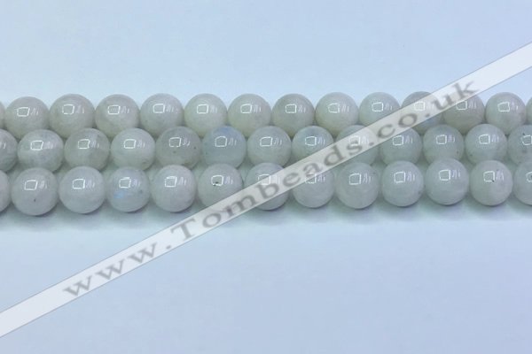 CMS1492 15.5 inches 10mm round white moonstone beads wholesale