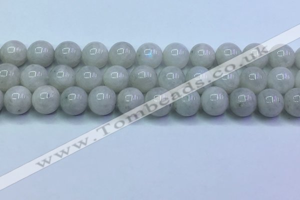 CMS1493 15.5 inches 12mm round white moonstone beads wholesale