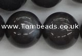 CMS150 15.5 inches 16mm round natural grey moonstone beads