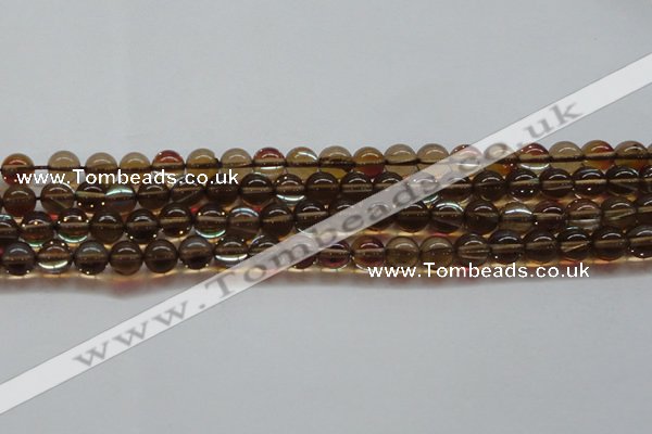 CMS1523 15.5 inches 10mm round synthetic moonstone beads wholesale