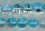 CMS1553 15.5 inches 10mm round synthetic moonstone beads wholesale