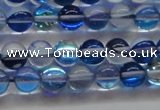 CMS1581 15.5 inches 6mm round synthetic moonstone beads wholesale