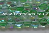 CMS1601 15.5 inches 6mm round synthetic moonstone beads wholesale