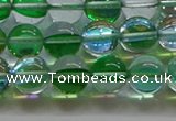 CMS1602 15.5 inches 8mm round synthetic moonstone beads wholesale