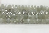 CMS1656 15.5 inches 6*10mm - 8*11mm faceted tyre moonstone beads