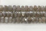 CMS1662 15.5 inches 6*13mm - 8*14mm faceted tyre moonstone beads