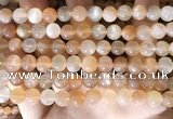 CMS1713 15.5 inches 8mm round rainbow moonstone beads wholesale