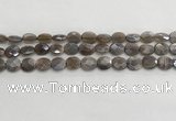 CMS1797 15.5 inches 8*10mm faceted oval AB-color moonstone beads