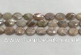 CMS1802 15.5 inches 15*20mm faceted oval AB-color moonstone beads