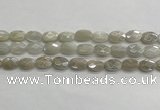 CMS1806 15.5 inches 8*12mm faceted oval AB-color moonstone beads