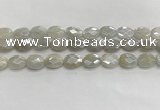 CMS1807 15.5 inches 10*14mm faceted oval AB-color moonstone beads