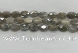 CMS1812 15.5 inches 10*14mm faceted oval AB-color moonstone beads