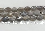 CMS1815 15.5 inches 15*20mm faceted oval AB-color moonstone beads