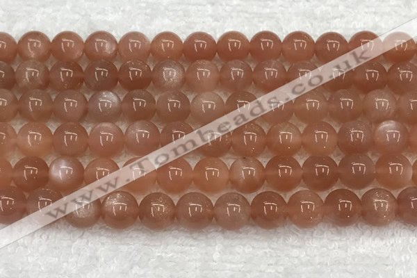 CMS1899 15.5 inches 12mm round moonstone gemstone beads