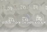 CMS1907 15.5 inches 8mm round white moonstone gemstone beads