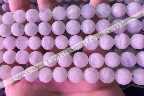 CMS1918 15.5 inches 12mm round white moonstone beads wholesale