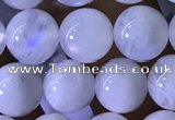 CMS1922 15.5 inches 8mm round white moonstone gemstone beads