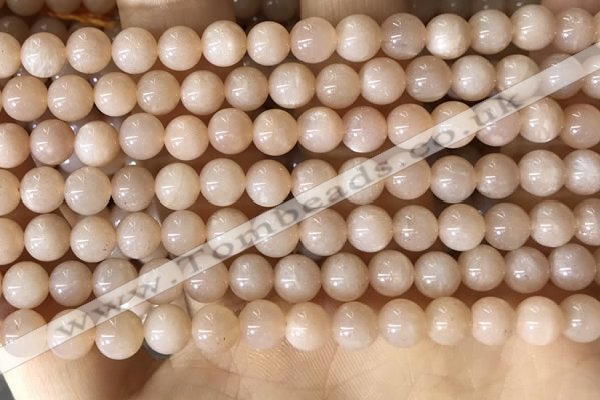 CMS1930 15.5 inches 6mm round moonstone beads wholesale