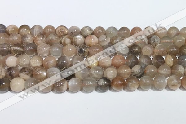 CMS2011 15.5 inches 8mm round moonstone gemstone beads