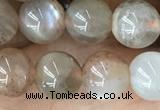 CMS2060 15.5 inches 8mm round moonstone gemstone beads