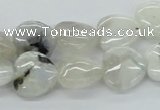 CMS213 15.5 inches 14*14mm heart moonstone gemstone beads wholesale