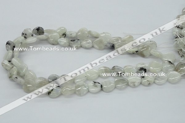CMS213 15.5 inches 14*14mm heart moonstone gemstone beads wholesale