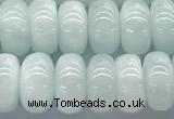 CMS2138 15 inches 6*10mm rondelle blue moonstone beads