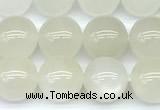 CMS2156 15 inches 10mm round white moonstone beads