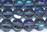 CMS2199 15 inches 6mm, 8mm, 10mm & 12mm round synthetic moonstone beads