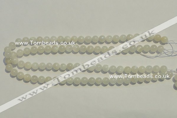 CMS251 15.5 inches 8mm round natural moonstone gemstone beads