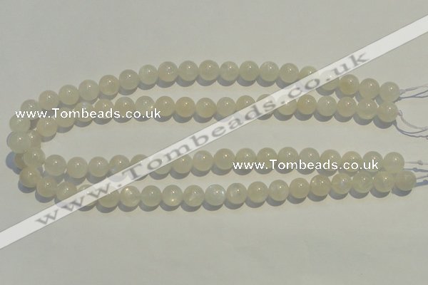 CMS252 15.5 inches 10mm round natural moonstone gemstone beads